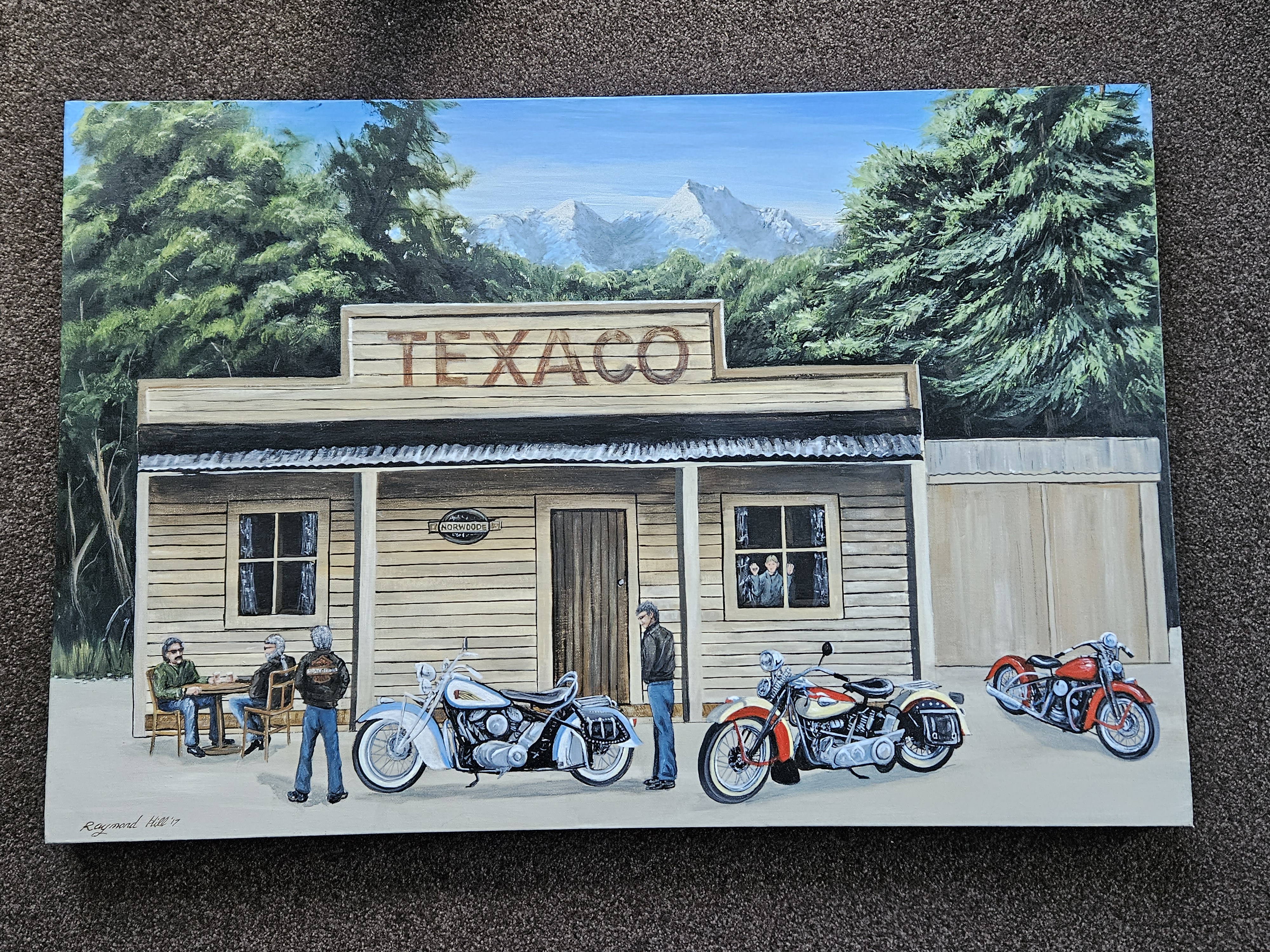 Texaco bar