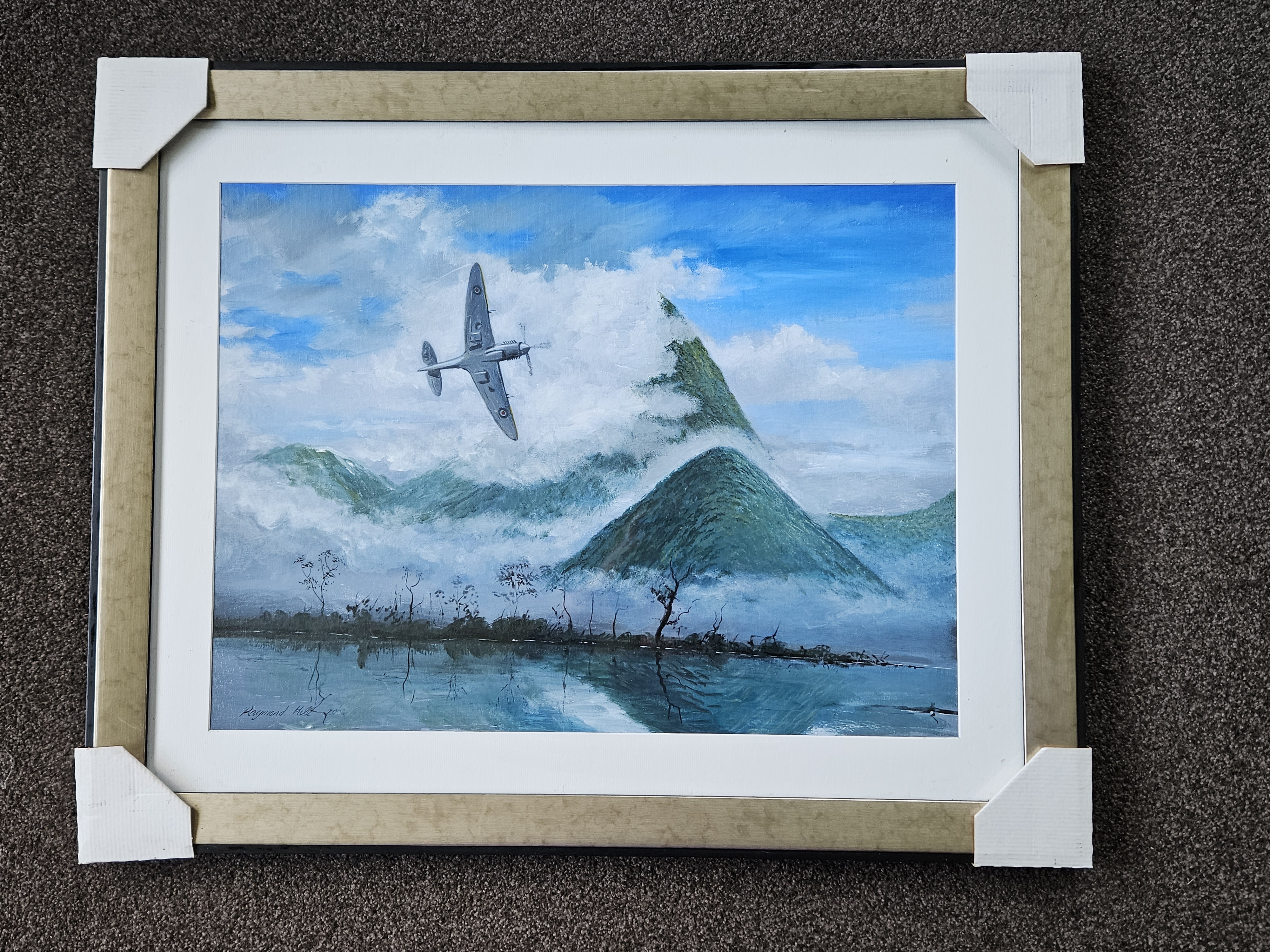 Spitfire over Milford 