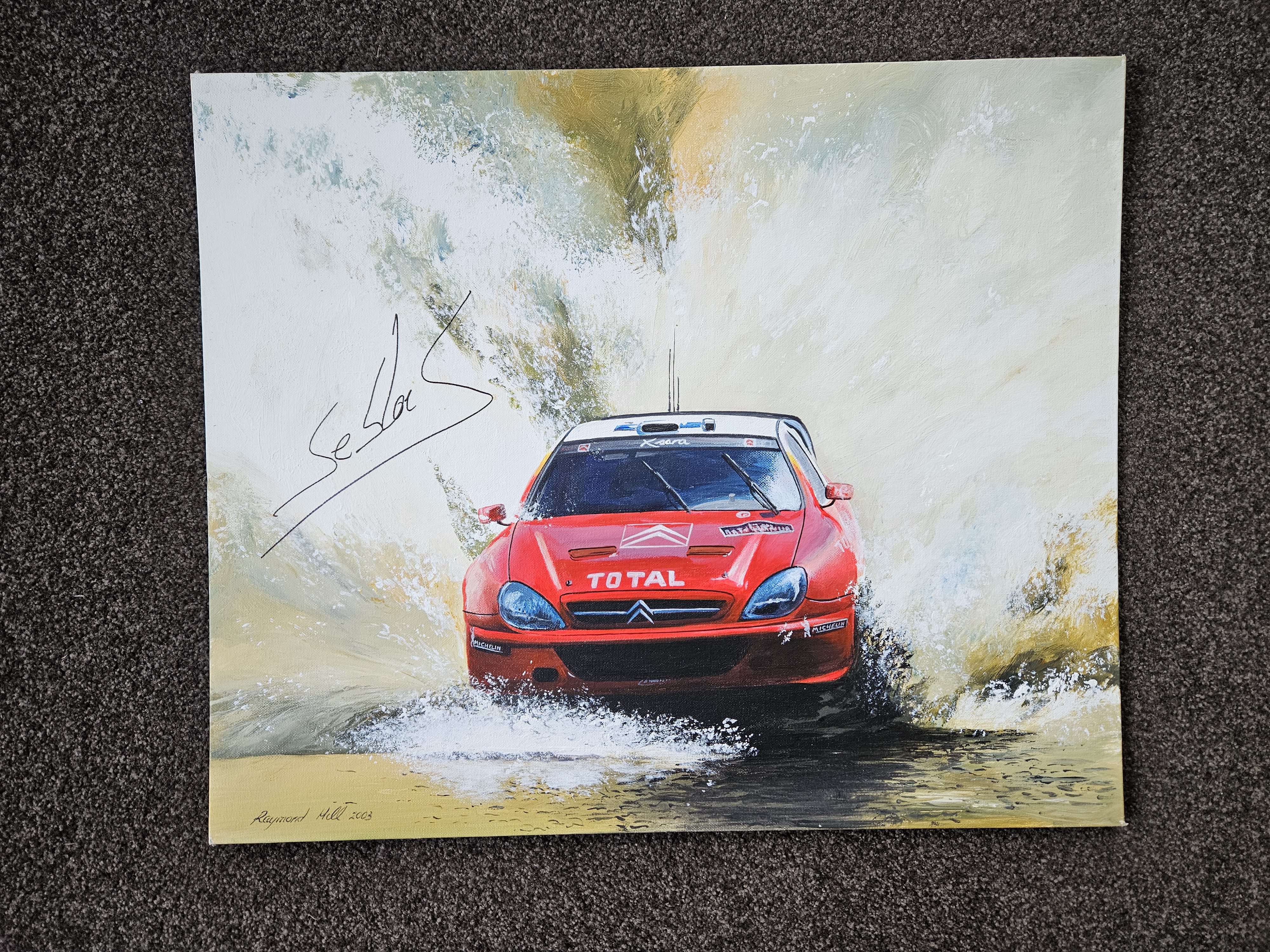 Signed by Sebastian Lobe