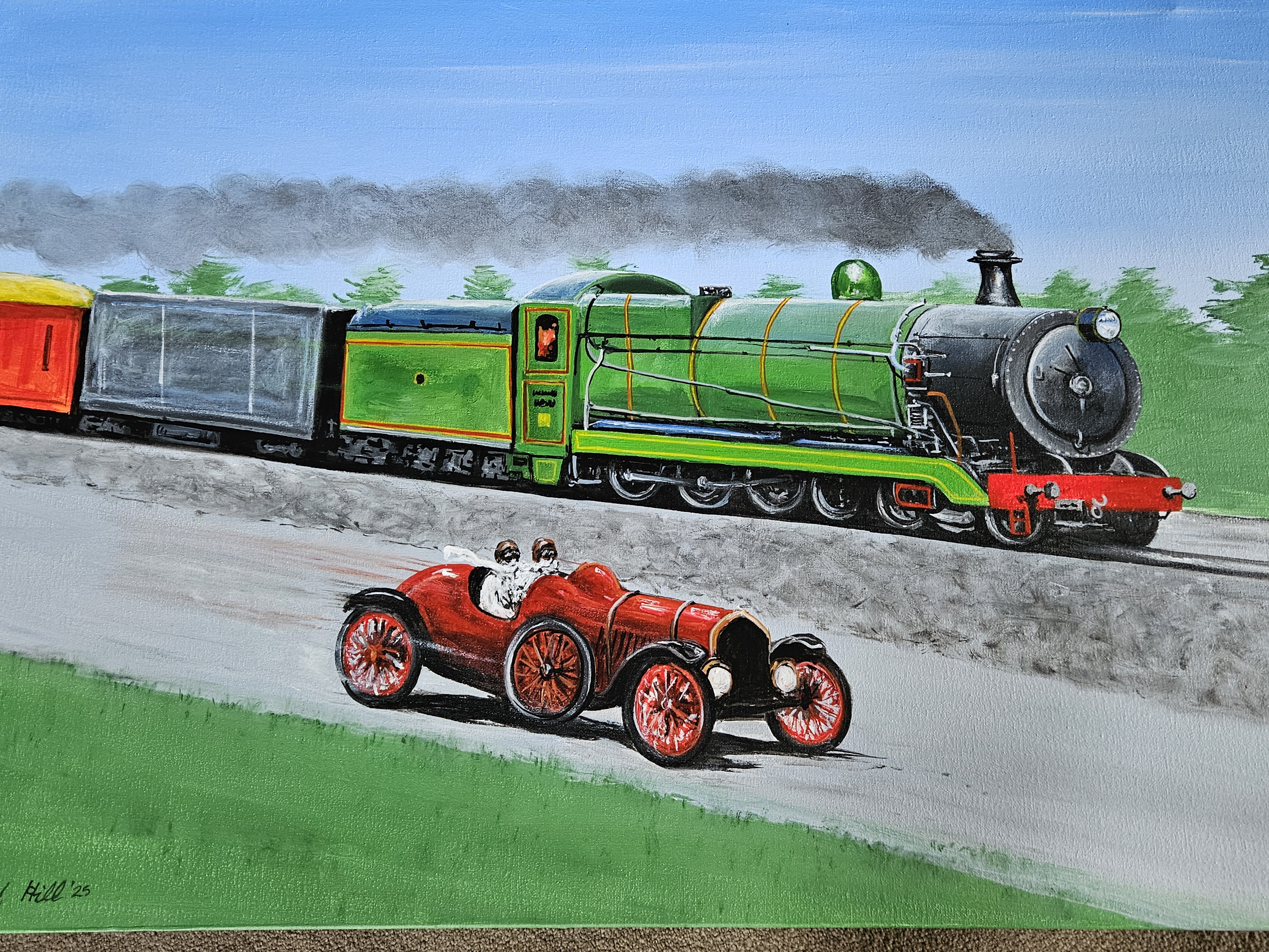 The great train race