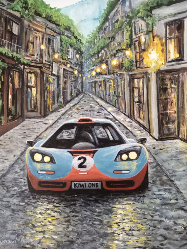 The out of place mclaren 